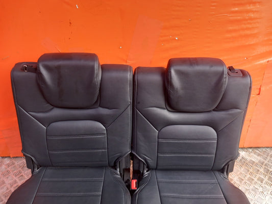 2019 Ford Galaxy MK3 Zetec Rear 3rd Row Seats Leather Warranty A345 - Image 2