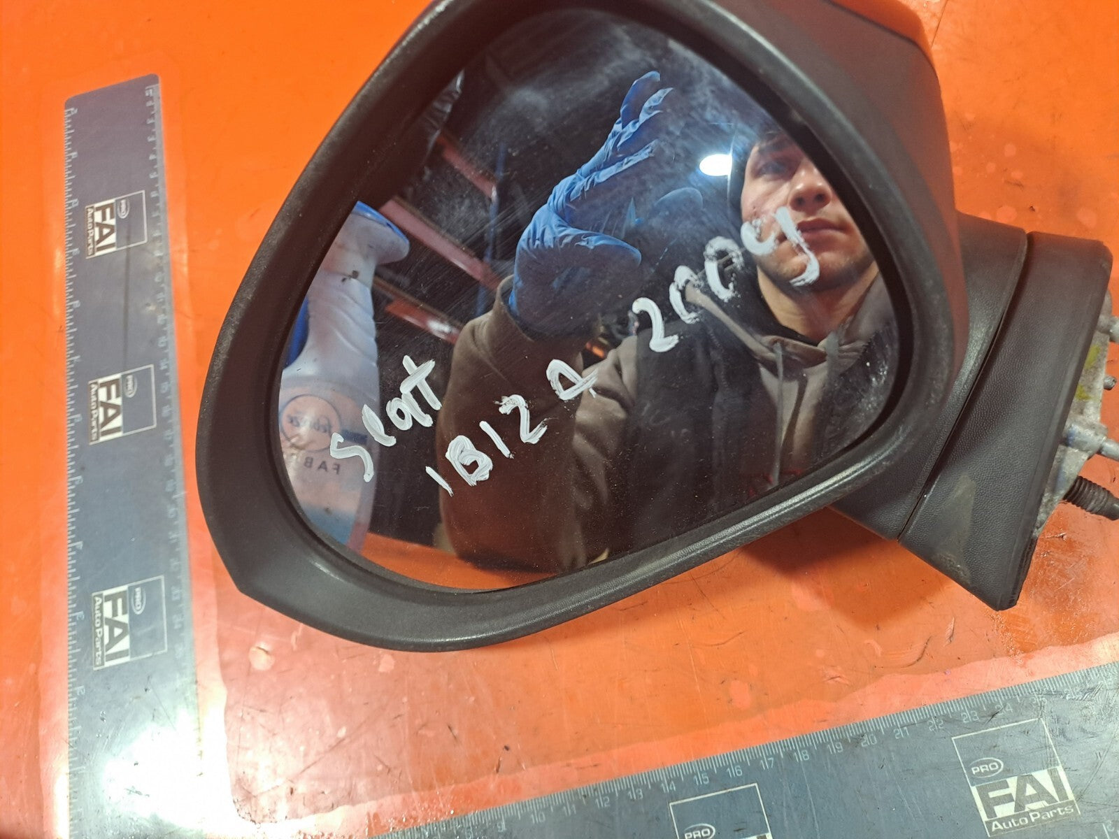 ✅2009 SEAT IBIZA FRONT LEFT WING MIRROR + WARRANTY xAA - Image 3