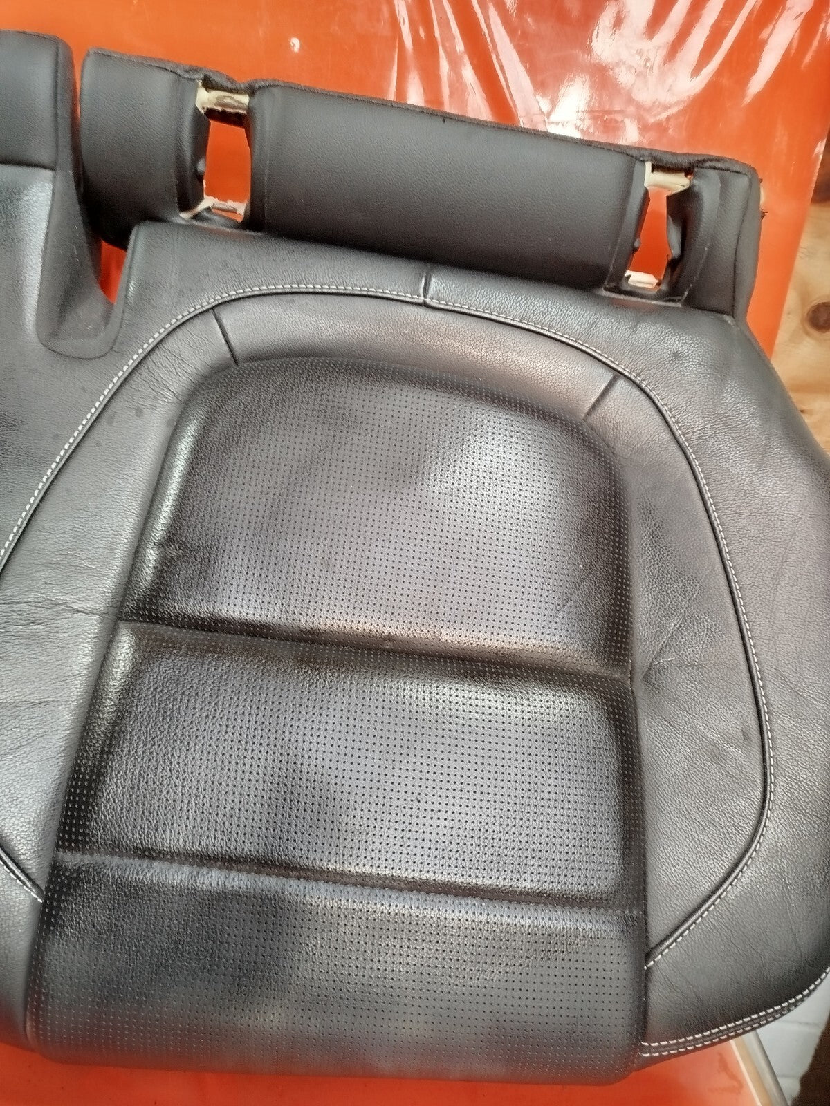 ✅2017 JAGUAR F-PACE X761 3.0P REAR LEATHER SEAT BENCH + WARRANTY A196 - Image 3