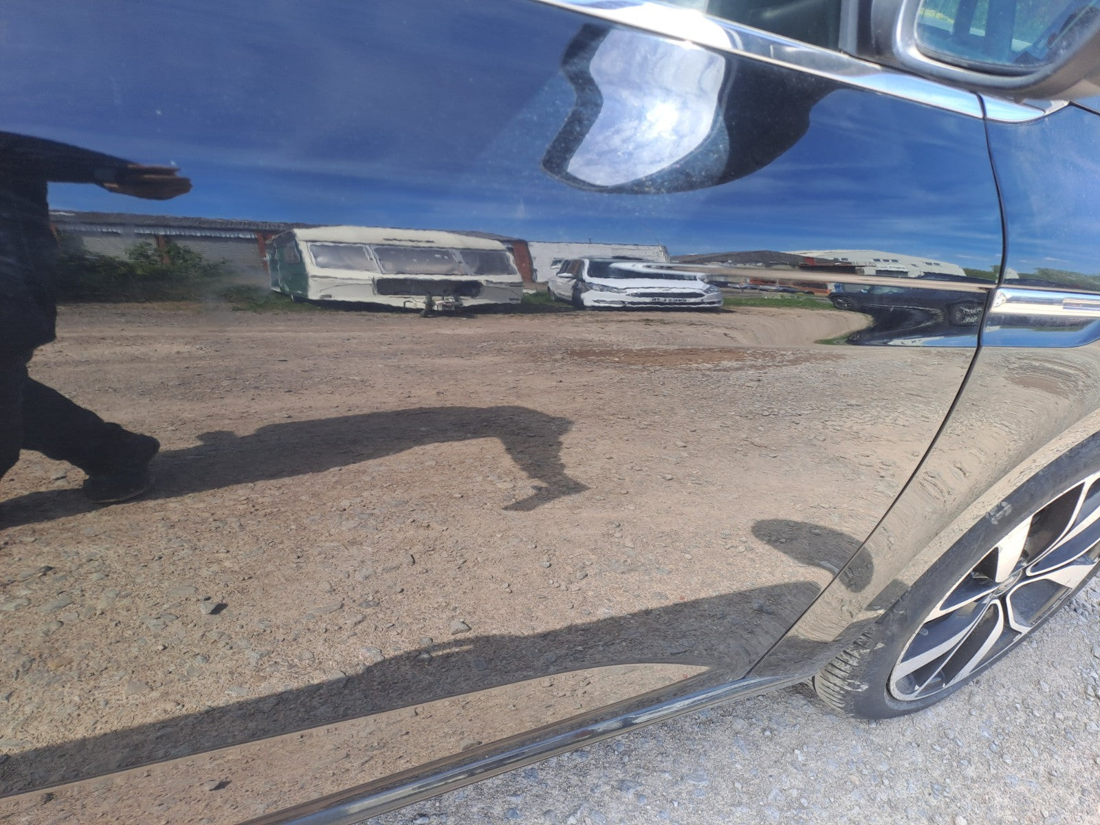 ✅2019 Renault Megane MK4 Iconic Front Right Bare Door w/o Mirror Black A387 - Image 5