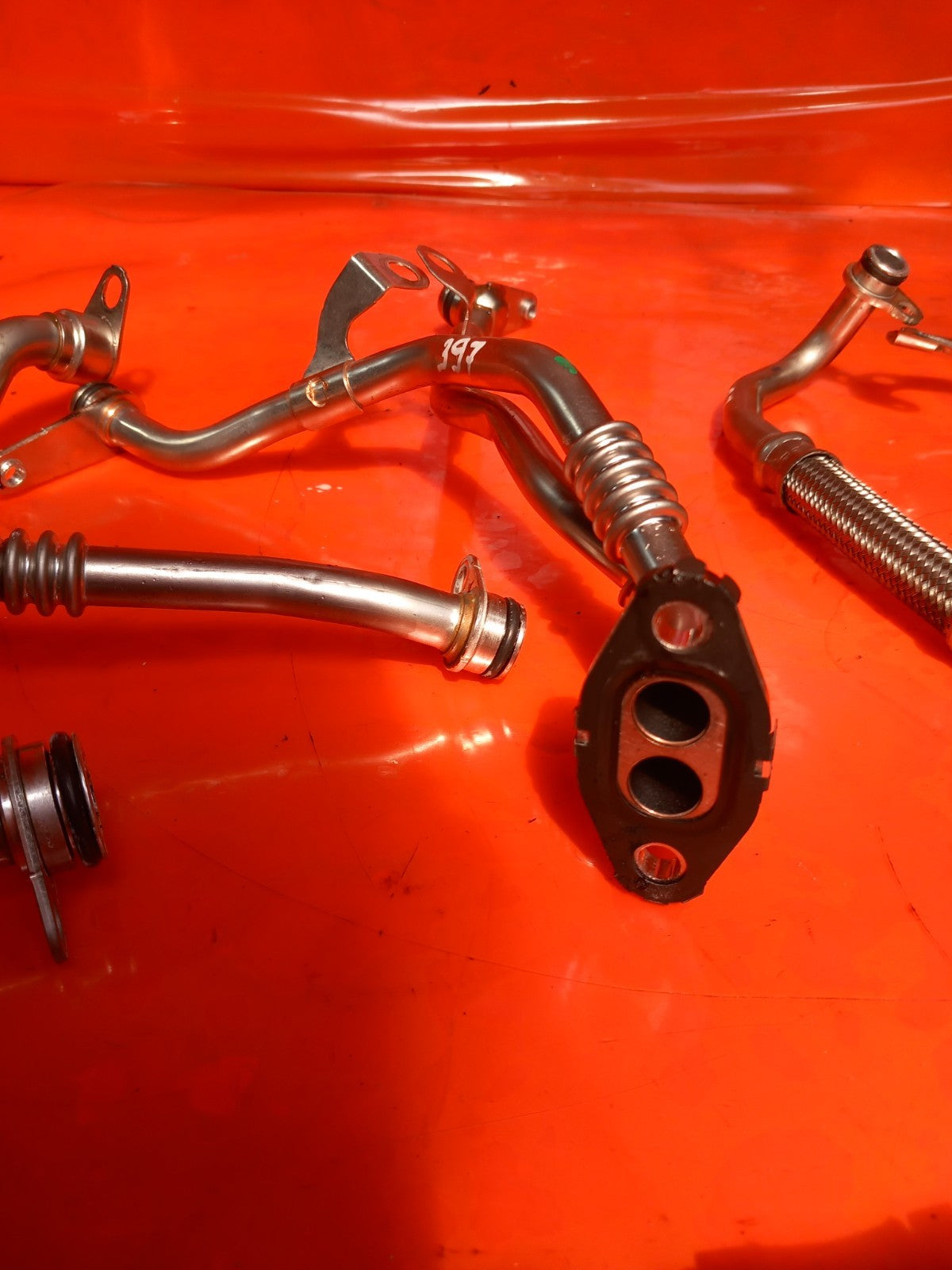 2025 Mercedes GLE W167 AMG Turbo Coolant Pipes A6562033900 Warranty A397 - Image 9