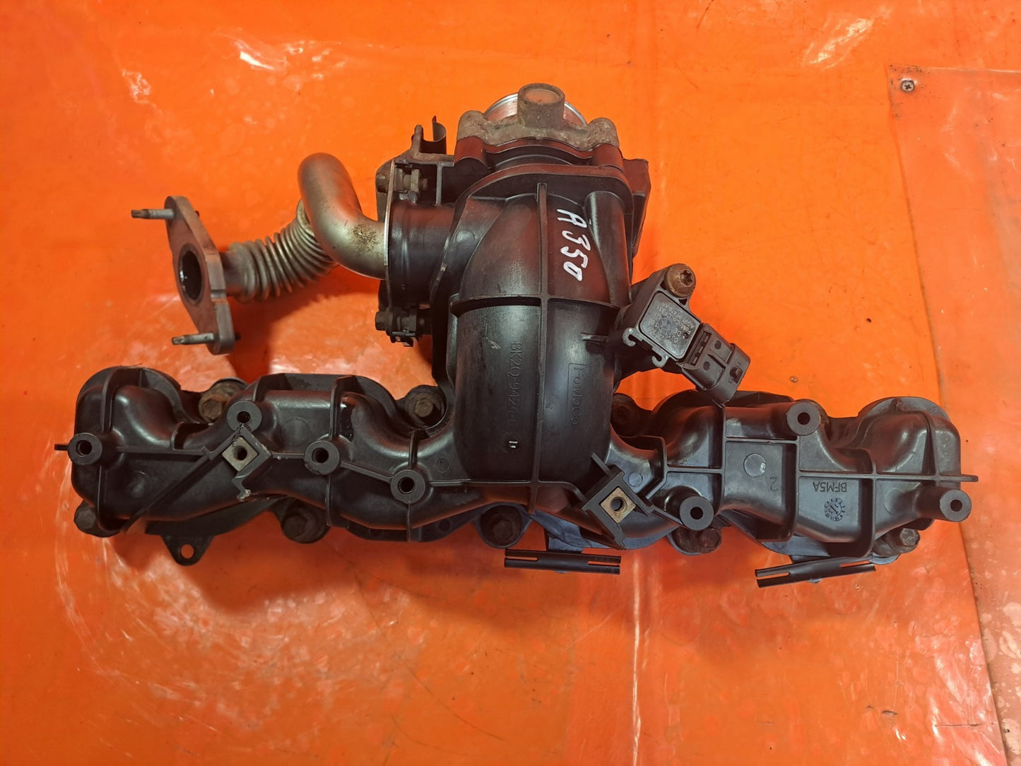 ✅FORD TRANSIT CUSTOM 2.2 DIESEL 2013 INLET MANIFOLD & THROTTLE BODY BK2Q9424CD - Image 3
