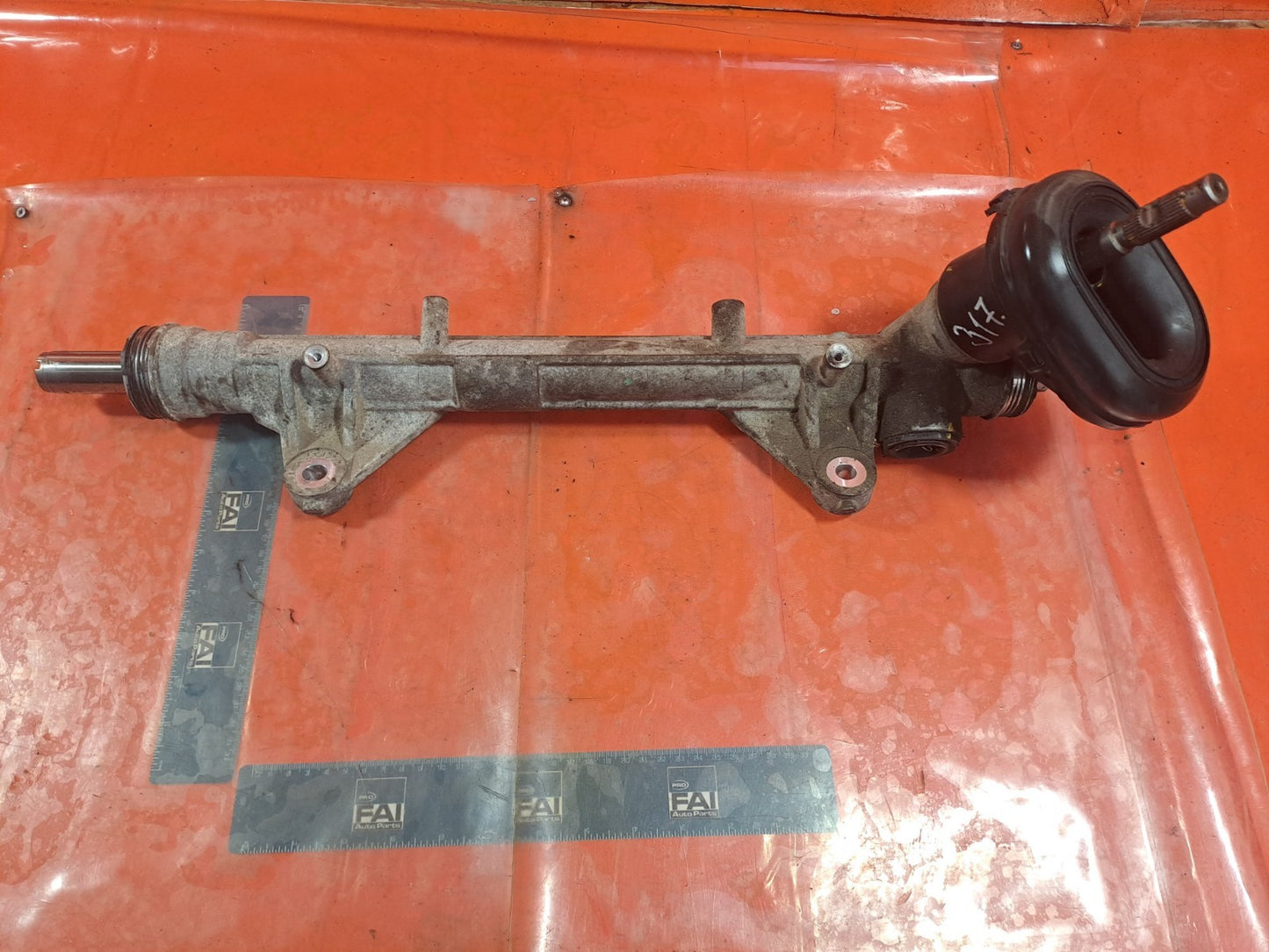 ✅RENAULT ZOE DYNAMIQUE NAV Q90 2015 STEERING RACK Warranty A317 - Image 3