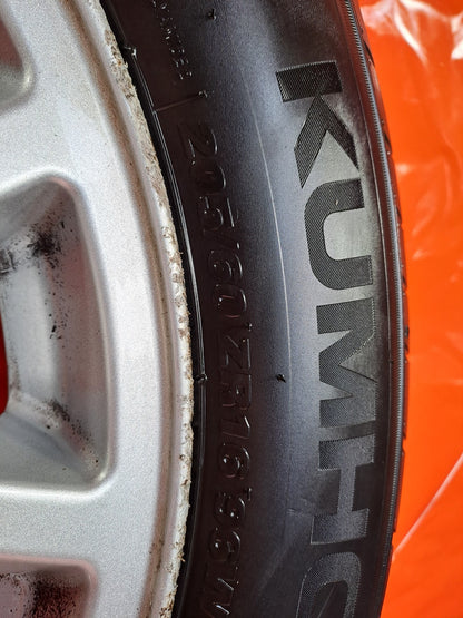 ✅2015 FORD TRANSIT CONNECT V408 ALLOY WHEEL WITH TYRE 205/60 R16 DT11-AC A355 - Image 8