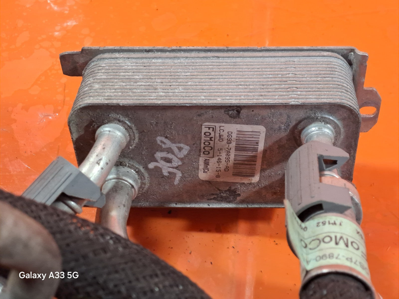 ✅FORD MONDEO TITANIUM 2.0 DIESEL 2015 GEARBOX OIL COOLER DG937A095AD A308 - Image 10