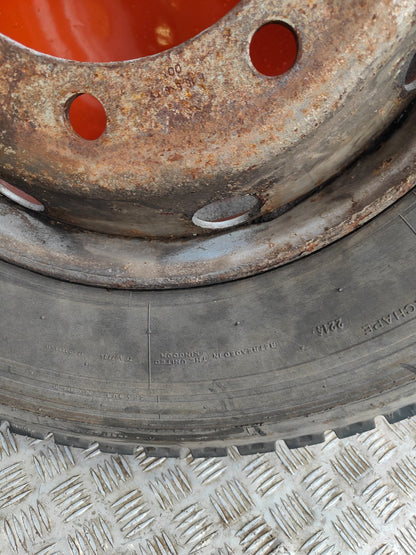 ✅2003 VOLVO FL 5.5D REAR ALLOY WHEEL WITH TYRE 265/70 R19.5 + WARRANTY A324 - Image 10