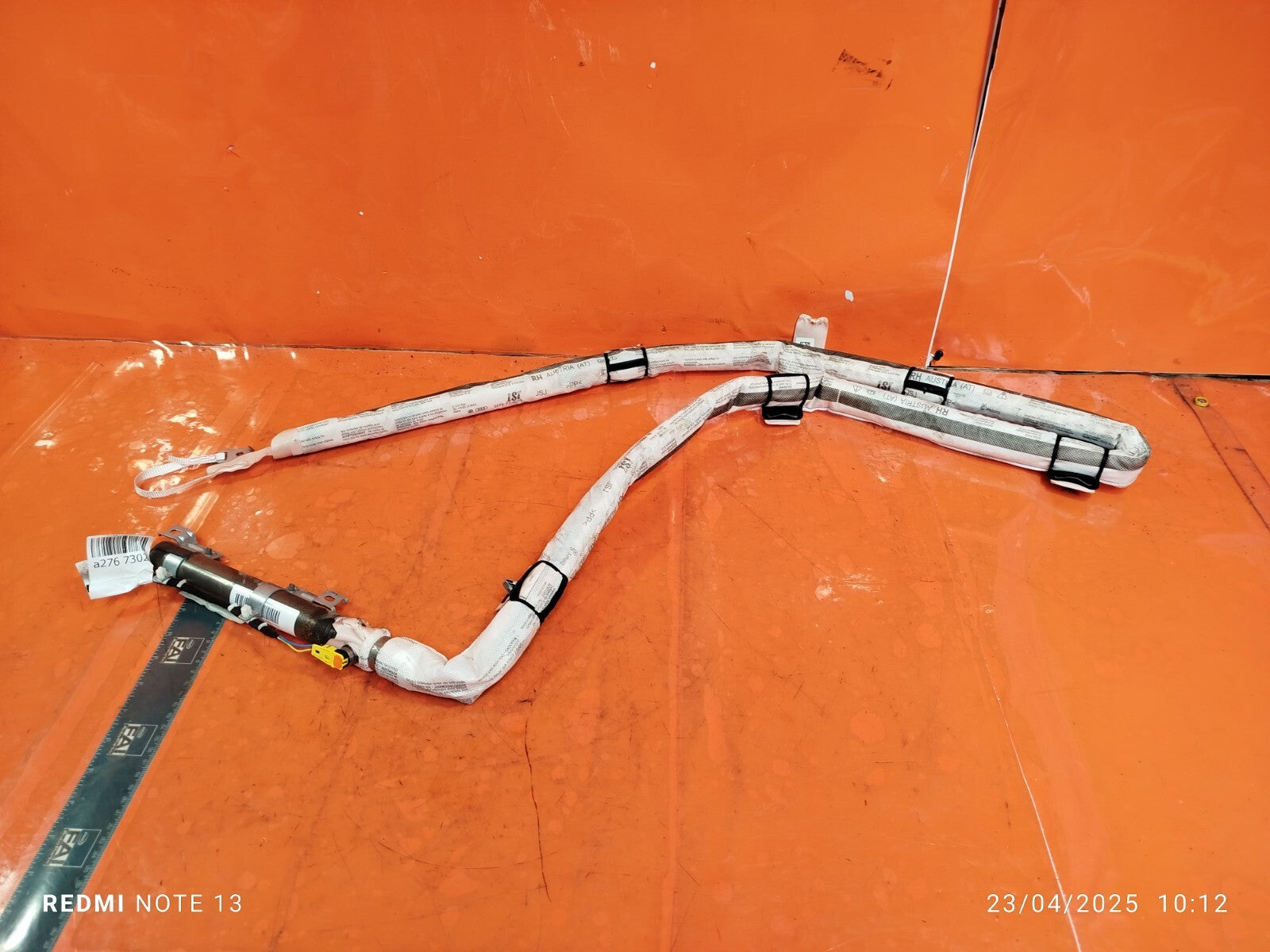 ✅AUDI Q5 S LINE 2.0 PETROL 2012 RIGHT SIDE ROOF CURTAIN ARBAG 8R0880742H A276 - Image 2