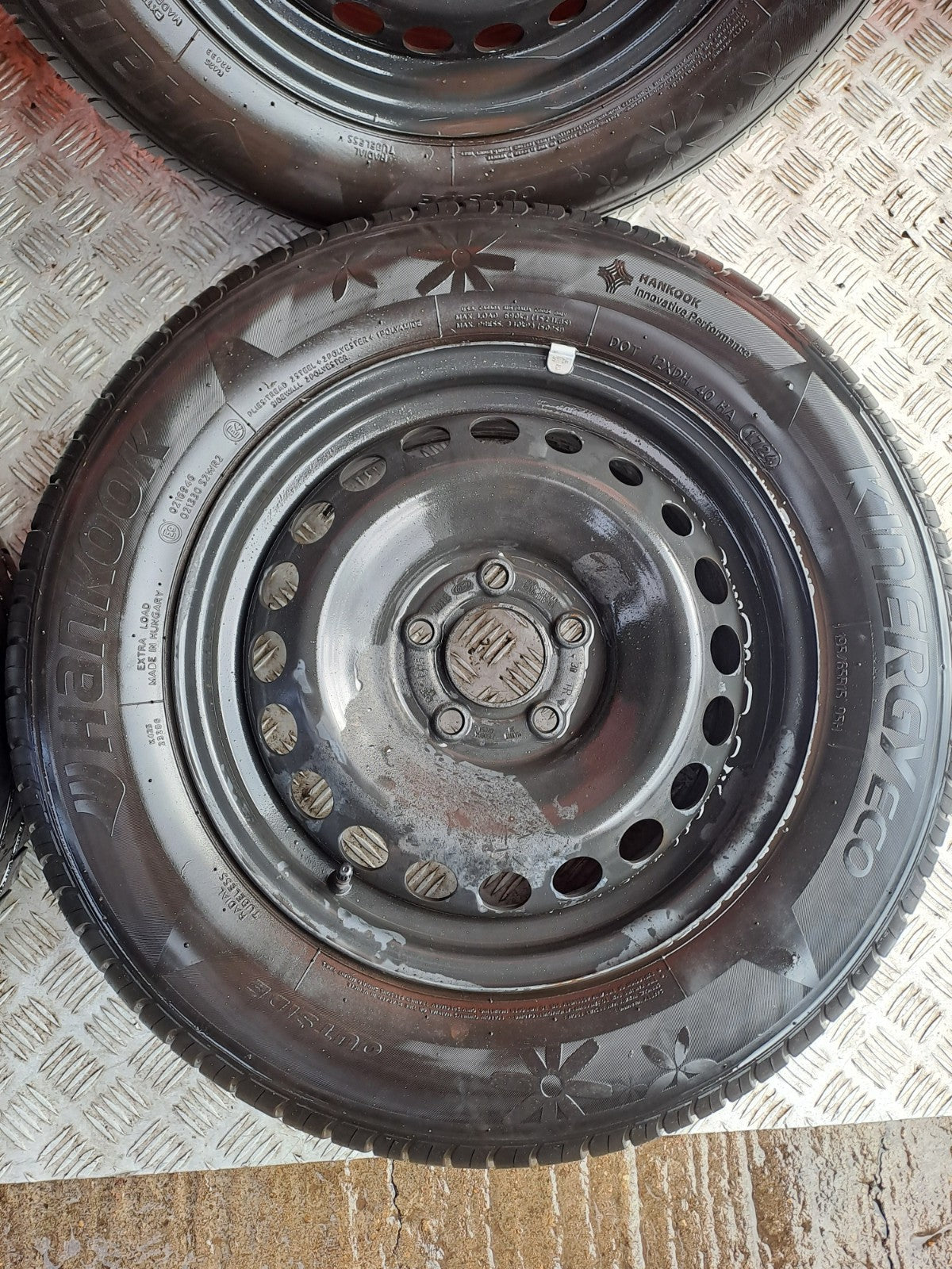 ✅2024 FORD TRANSIT COURIER 1.5D STEEL WHEEL & TYRE SET 195/65 R15 R2X6-1015 A356 - Image 11