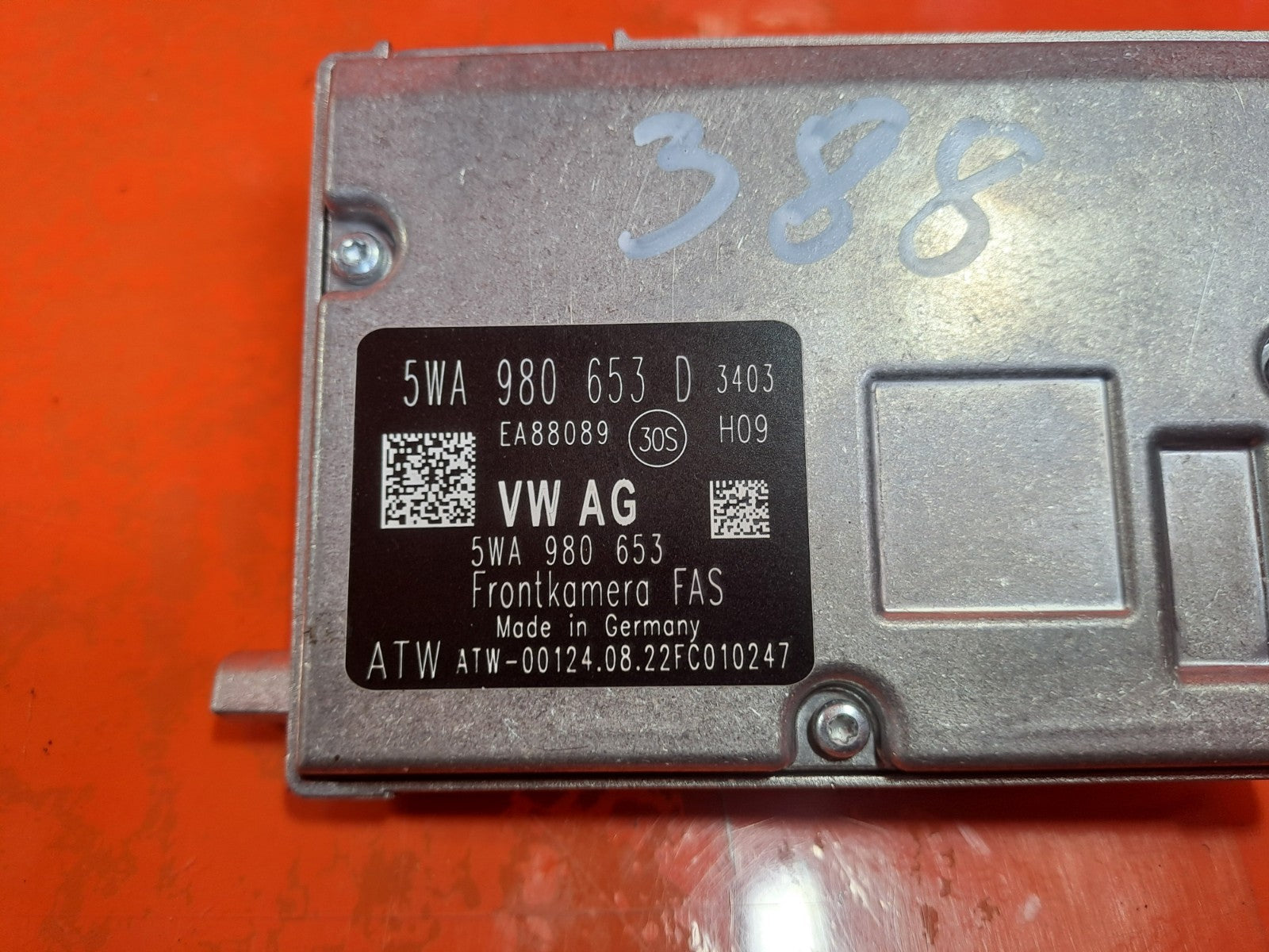 ✅VW Golf Gte 1.4 Petrol 2022 Front Windscreen Lane Assist Camera 5WA980653D - Image 8