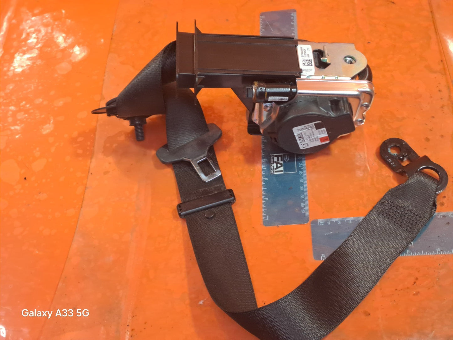 ✅BMW 330E G21 2.0 PETROL 2022 FRONT LEFT SEAT BELT 636607900B Warranty A305 - Image 9