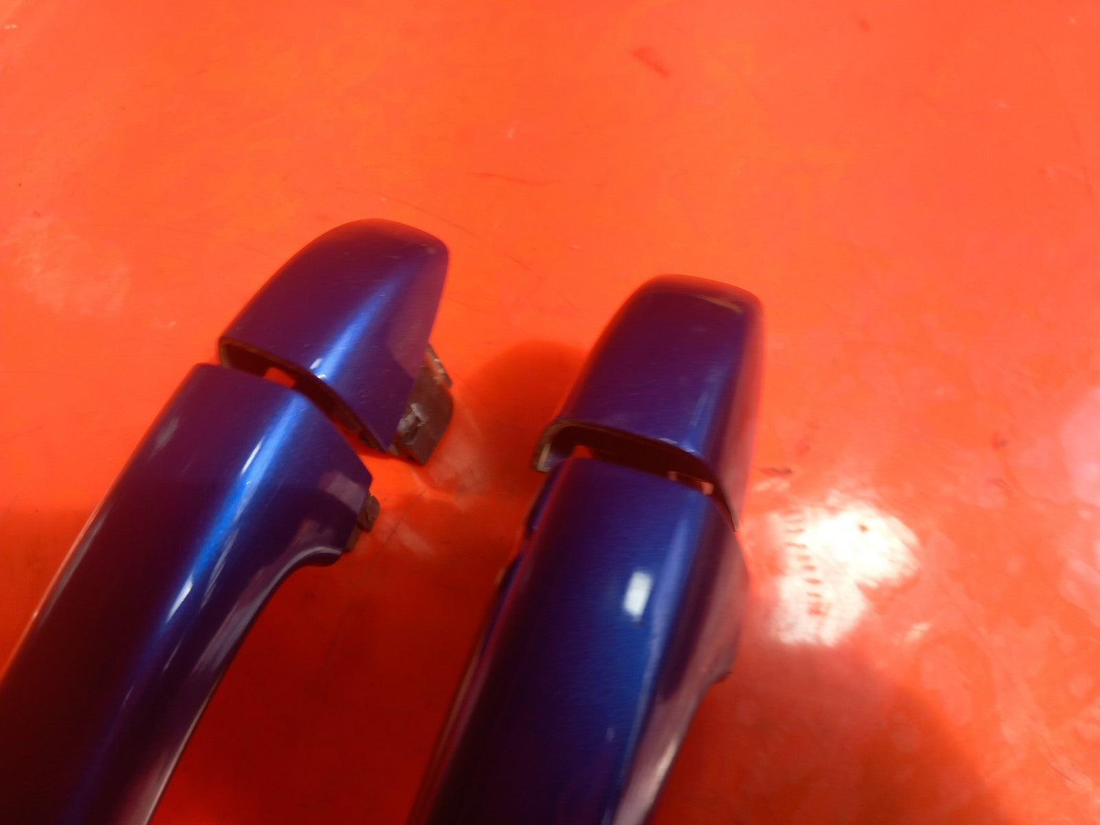 Renault Captur 1.6 Petrol 2023 Front Door Exterior Handles Pair Blue/Grey A392 - Image 6