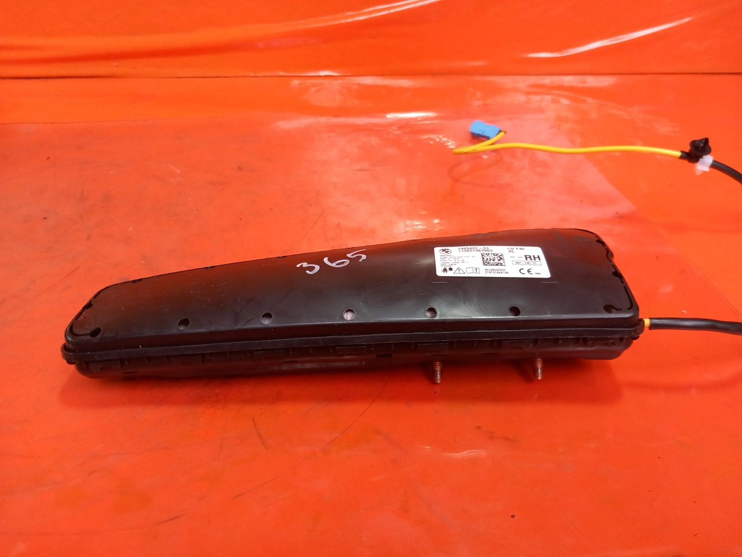 2021 BMW 1 Series F40 Front Right Seat Abag 7465422 Warranty A365 - Image 3