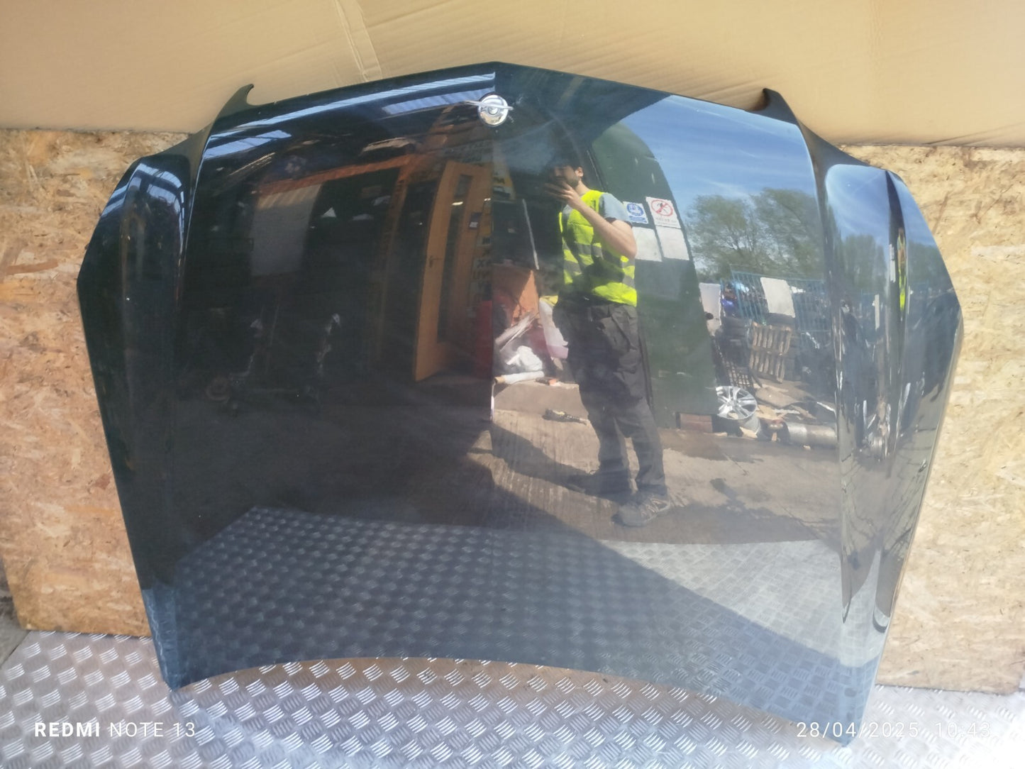 ✅2011 MERCEDES E CLASS W212 2.1D BONNET HOOD BLACK 197 + WARRANTY A269 - Image 2