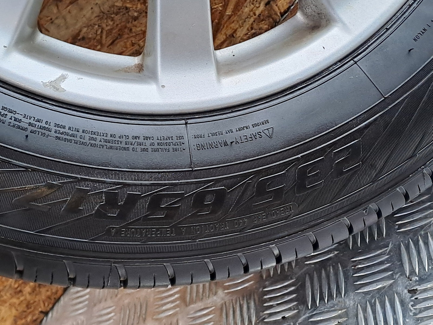✅2010 PORSCHE CAYENNE 9PA ALLOY WHEEL WITH TYRE 235/65 R17 + WARRANTY A268 - Image 6