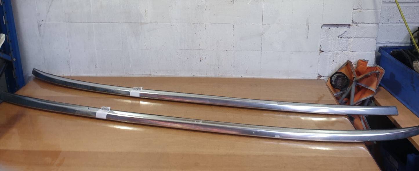✅2014 BMW 5 SERIES F11 4.4P ALUMINIUM ROOF RAIL PAIR 7234901 7234902 + WARRANTY - Image 1