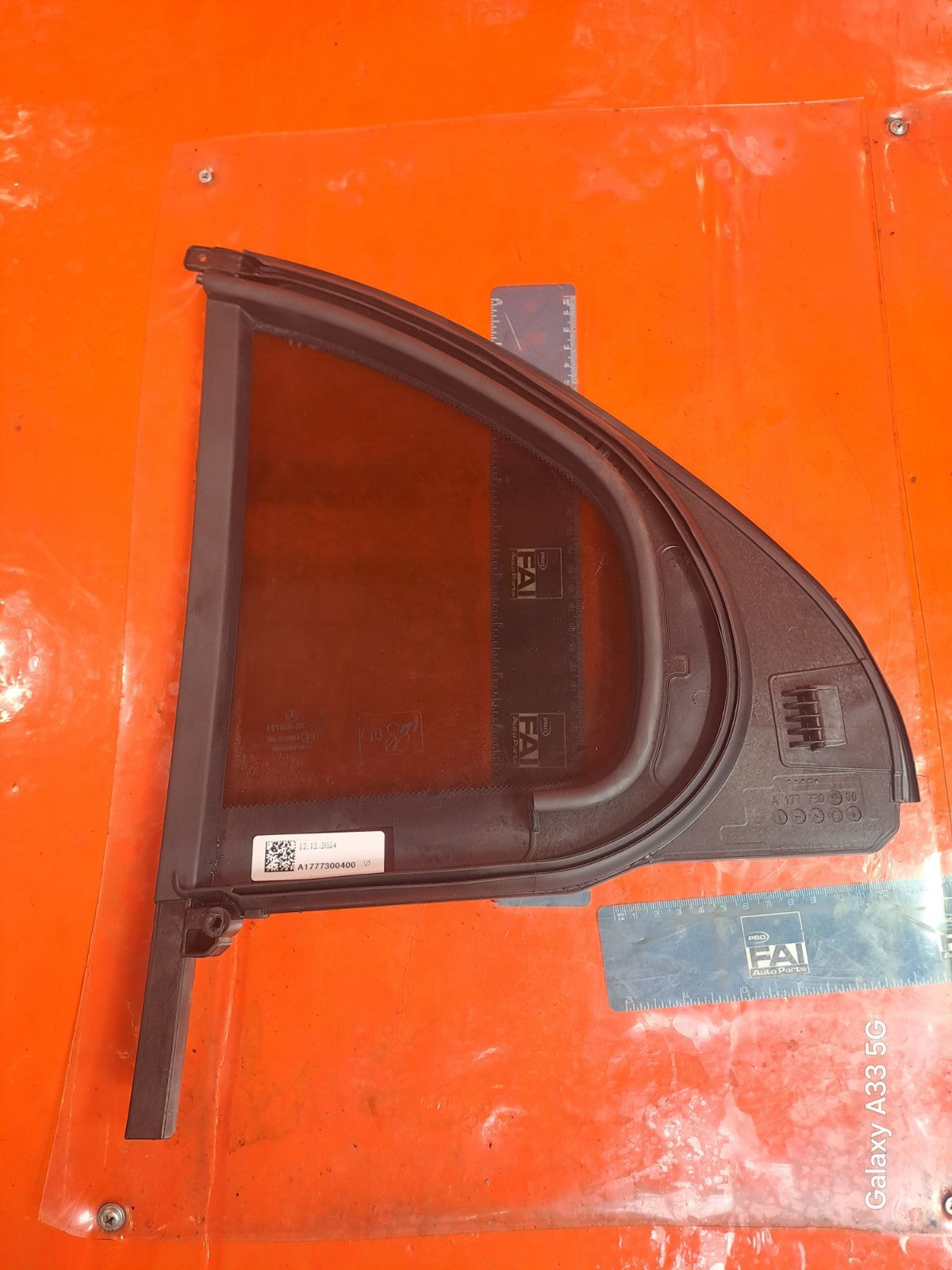 ✅MERCEDES A180 SPORT 1.3 PETROL 2025 REAR RIGHT QUARTER WINDOW GLASS A1777300400 - Image 9
