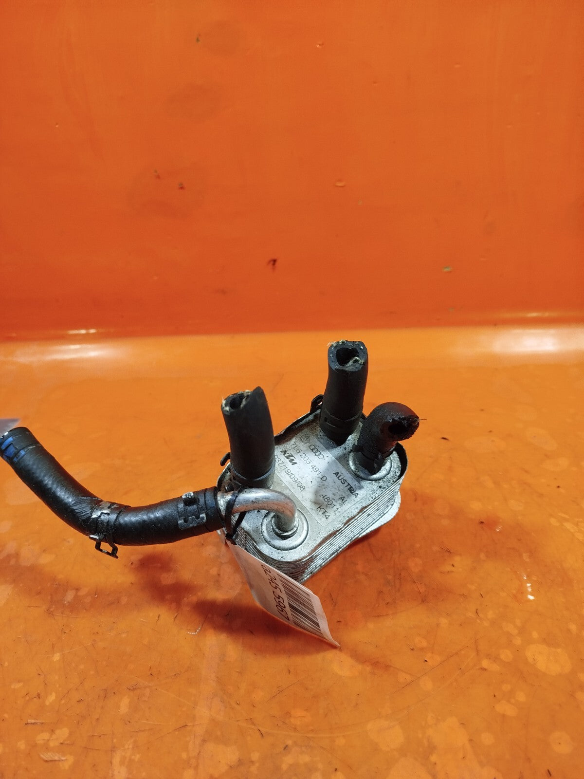 ✅AUDI Q7 S LINE QUATTRO 3.0 DIESEL 2009 FUEL COOLER 7L6203491D Warranty A245 - Image 4