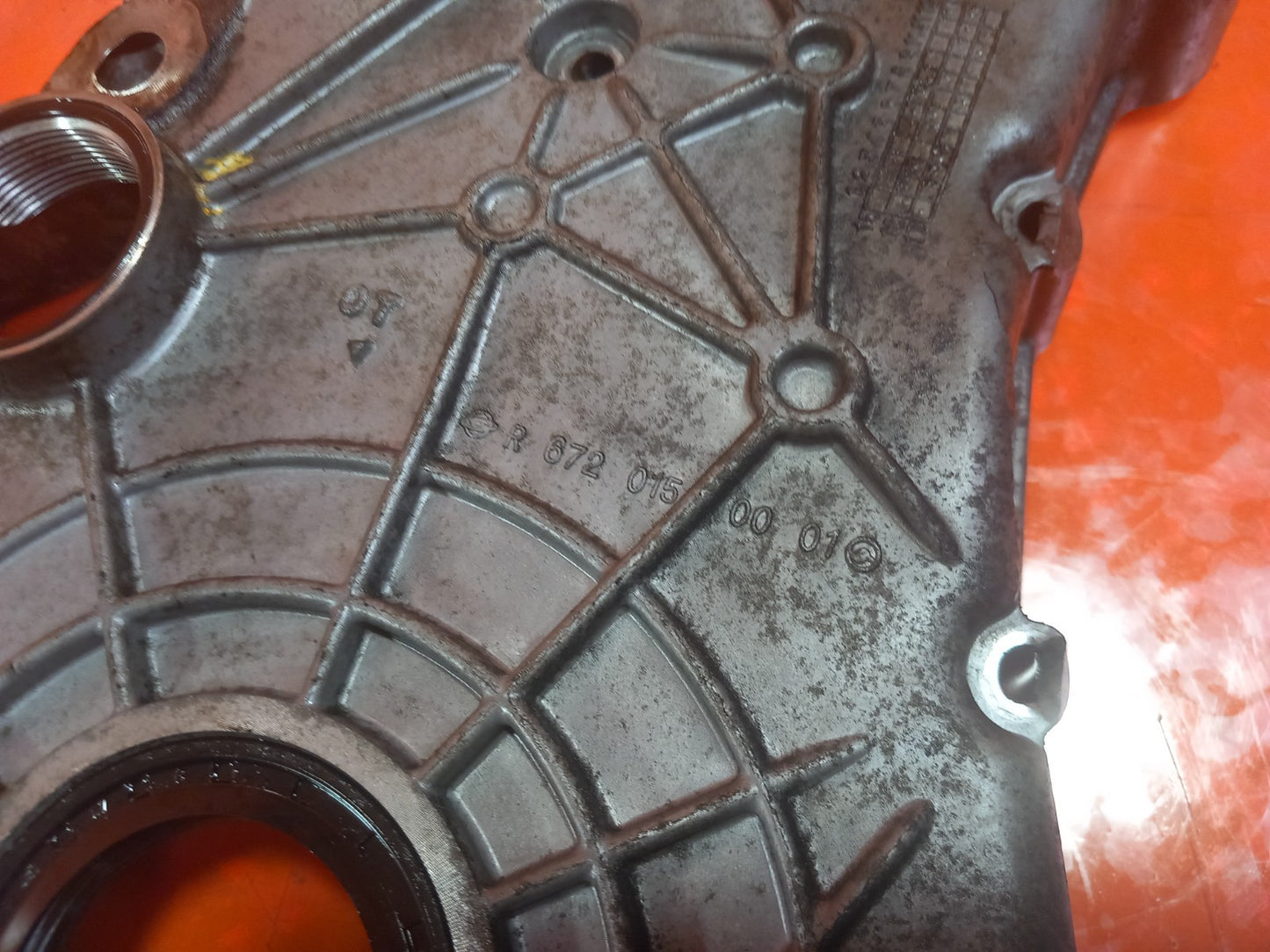 2018 Ssangyong Korando ELX Lower Timing Chain Cover R6720150001 Warranty A329 - Image 8