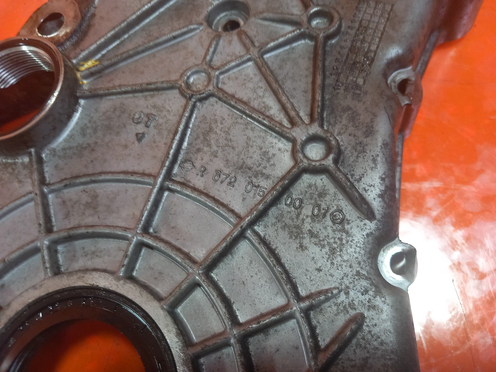 2018 Ssangyong Korando ELX Lower Timing Chain Cover R6720150001 Warranty A329 - Image 8