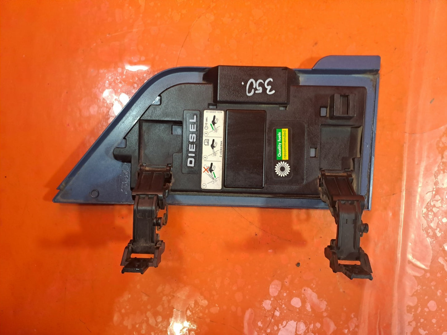 ✅FORD TRANSIT CUSTOM 2.2 DIESEL 2013 FUEL FILLER FLAP COVER BLUE AU519A095AA - Image 11