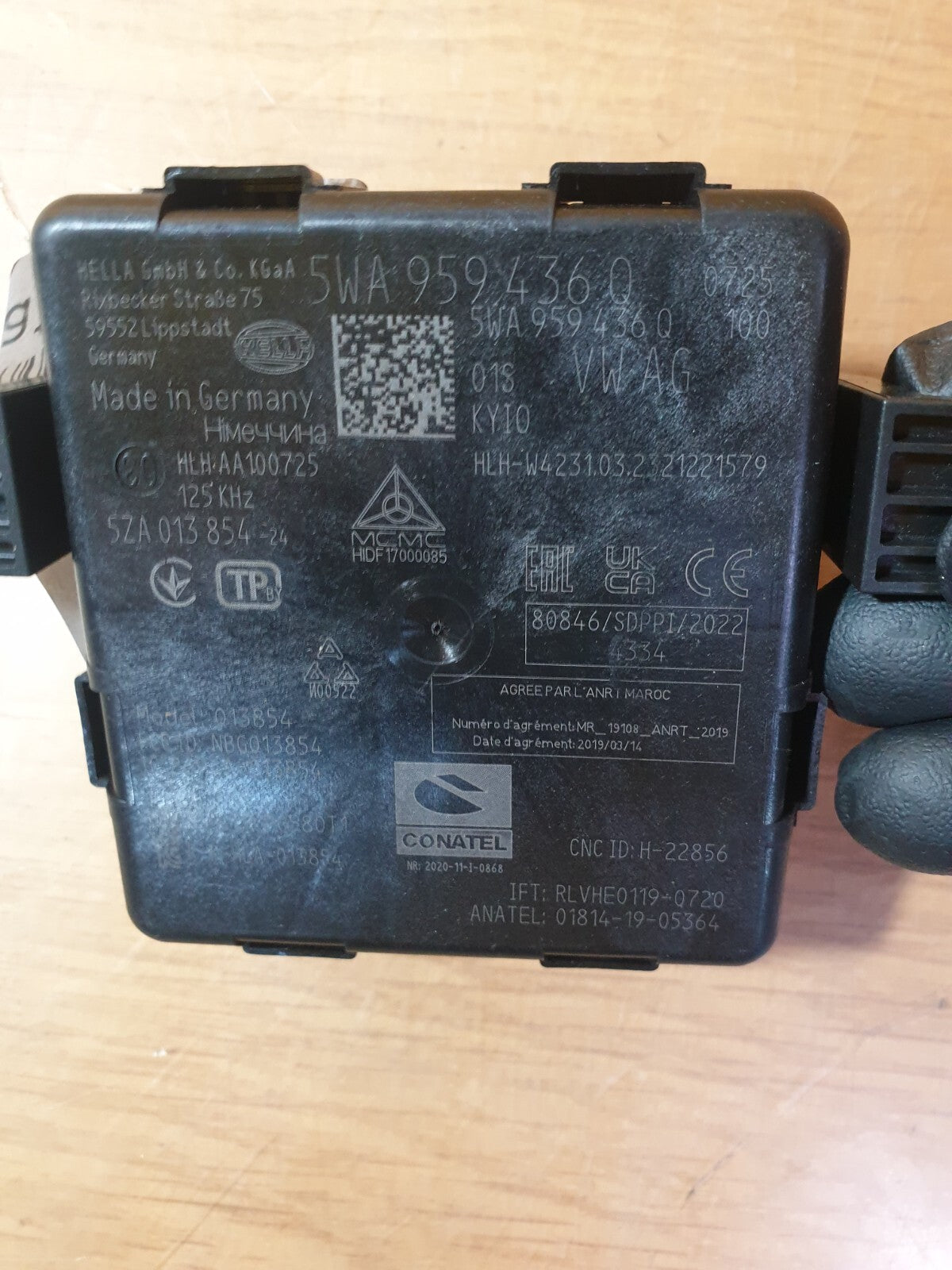 ✅2023 CUPRA FORMENTOR KEYLESS ENTRY CONTROL MODULE 5WA959436Q + WARRANTY A173 - Image 4