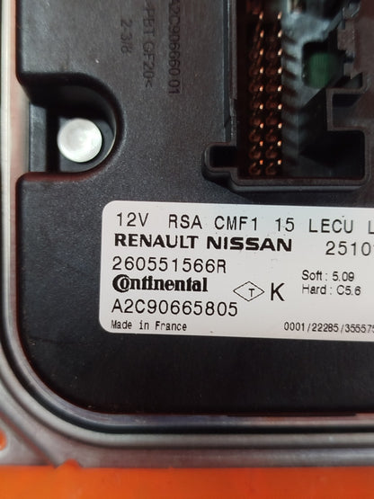 ✅RENAULT CLIO V 1.6 PETROL 2025 HEADLIGHT BALLAST CONTROL MODULE 260551566R A331 - Image 3