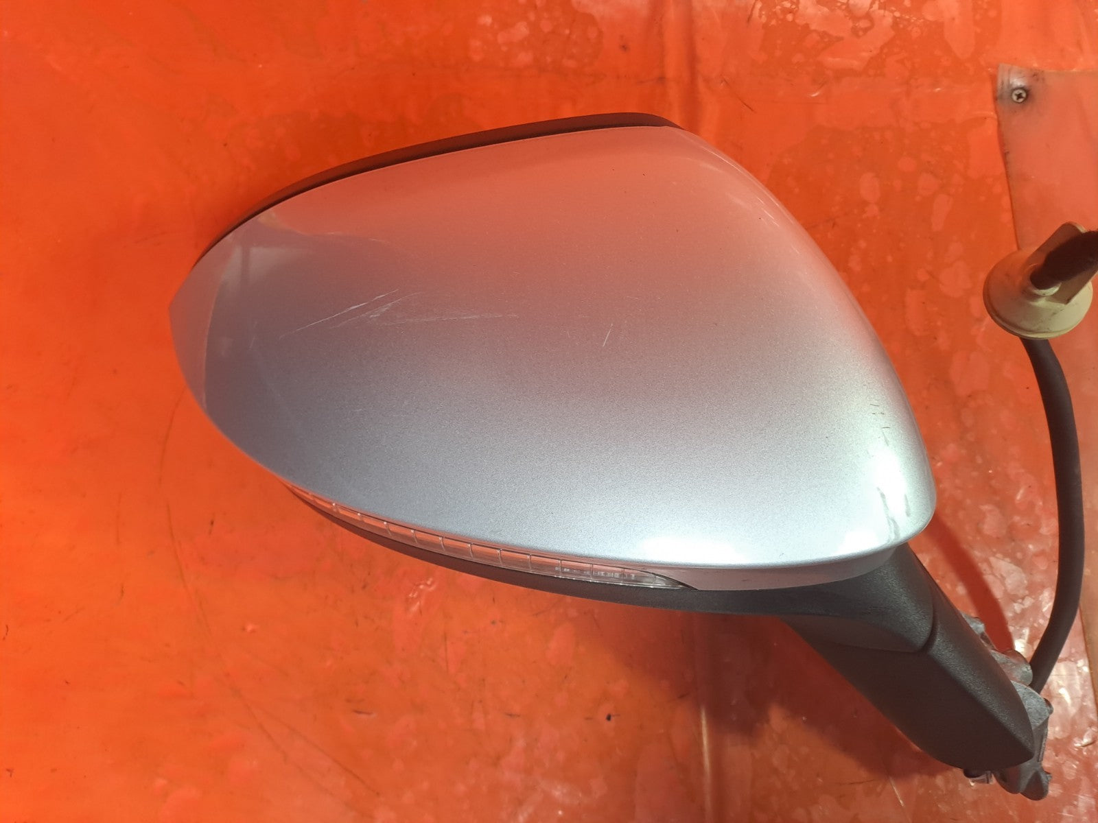 ✅VW GOLF R-LINE MK8 2.0 DIESEL 2020 FRONT RIGHT WING MIRROR SILVER A346 - Image 5