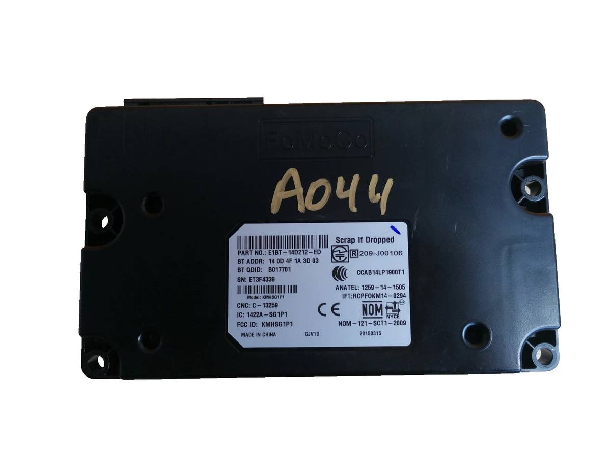 ✅ Ford Ecosport 1.0 Petrol 2015 Bluetooth Control Module E1BT-14D212-ED Warranty - Image 1