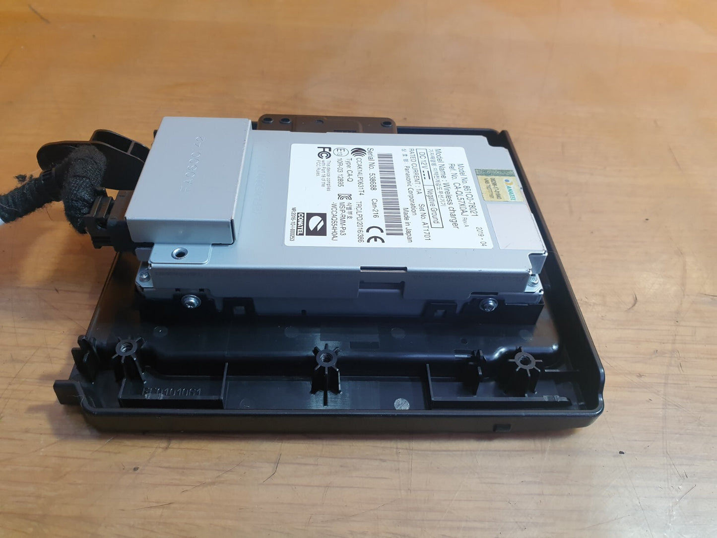 ✅2019 Lexus NX 300H Wireless Phone Charger Module 861C0-78021 + Warranty A146 - Image 9