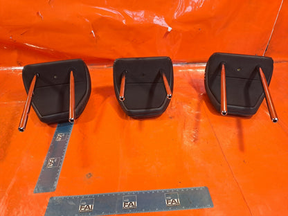 ✅Ford Focus St-Line 2.0 Diesel 2019 Rear Leather Headrests Set Red Stitch A354 - Image 6