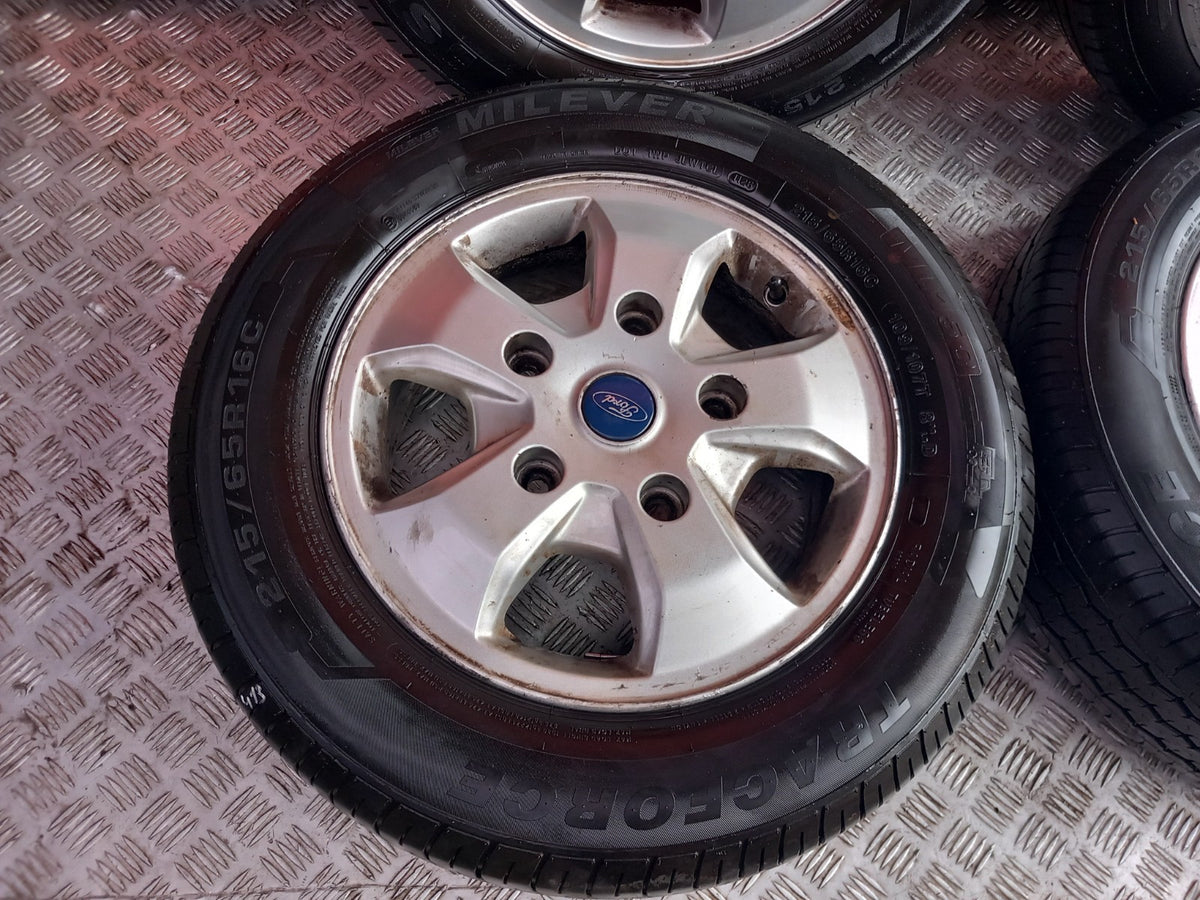 Ford Transit Custom 2015 Alloy Wheel with Tyre 215/65 R16C BK21-GA Warranty A413 - Image 4