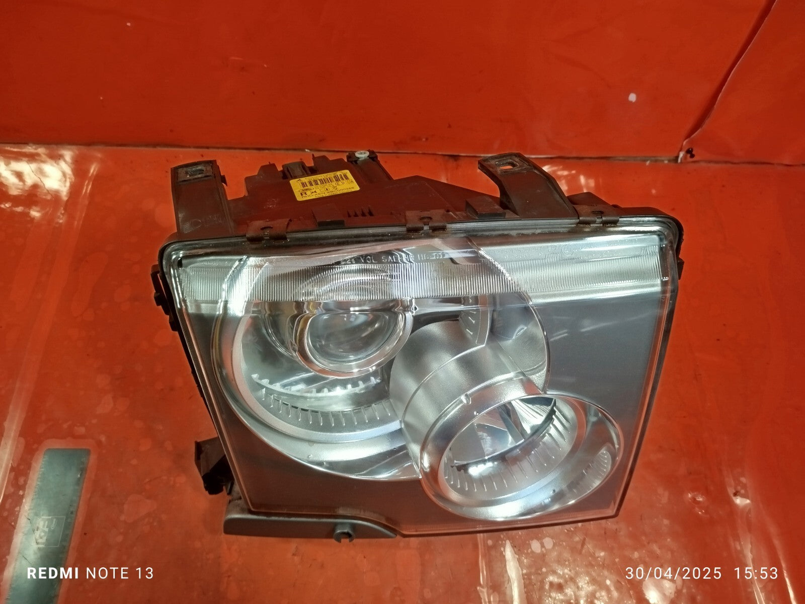 ✅2005 RANGE ROVER VOGUE L322 4.4P RIGHT DRIVER SIDE HEADLIGHT 4H4Z13005BA A274 - Image 2