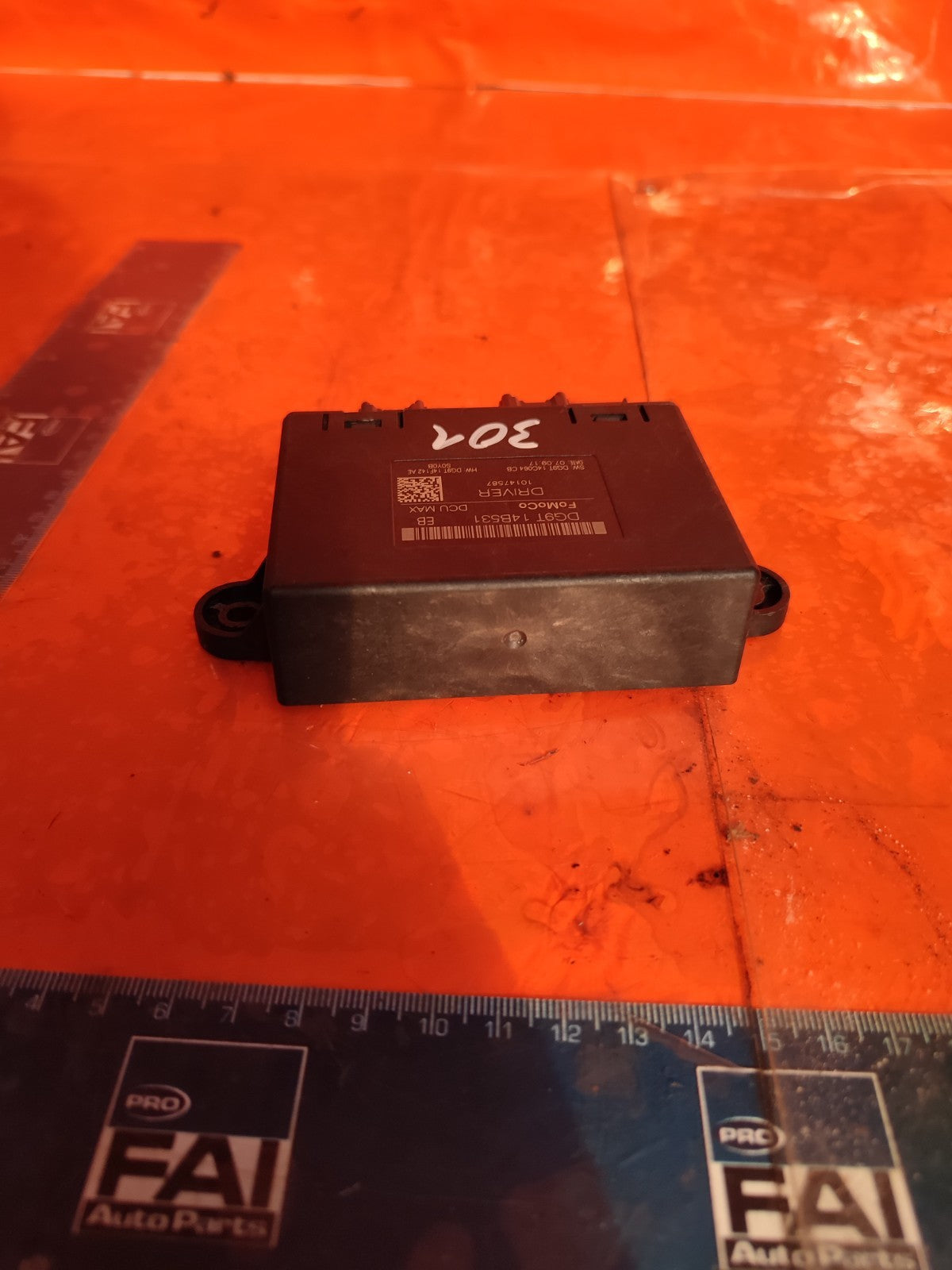 ✅2018 FORD GALAXY ZETEC DOOR CONTROL MODULE FRONT RIGHT DG9T14B531EB + WARRANTY - Image 11