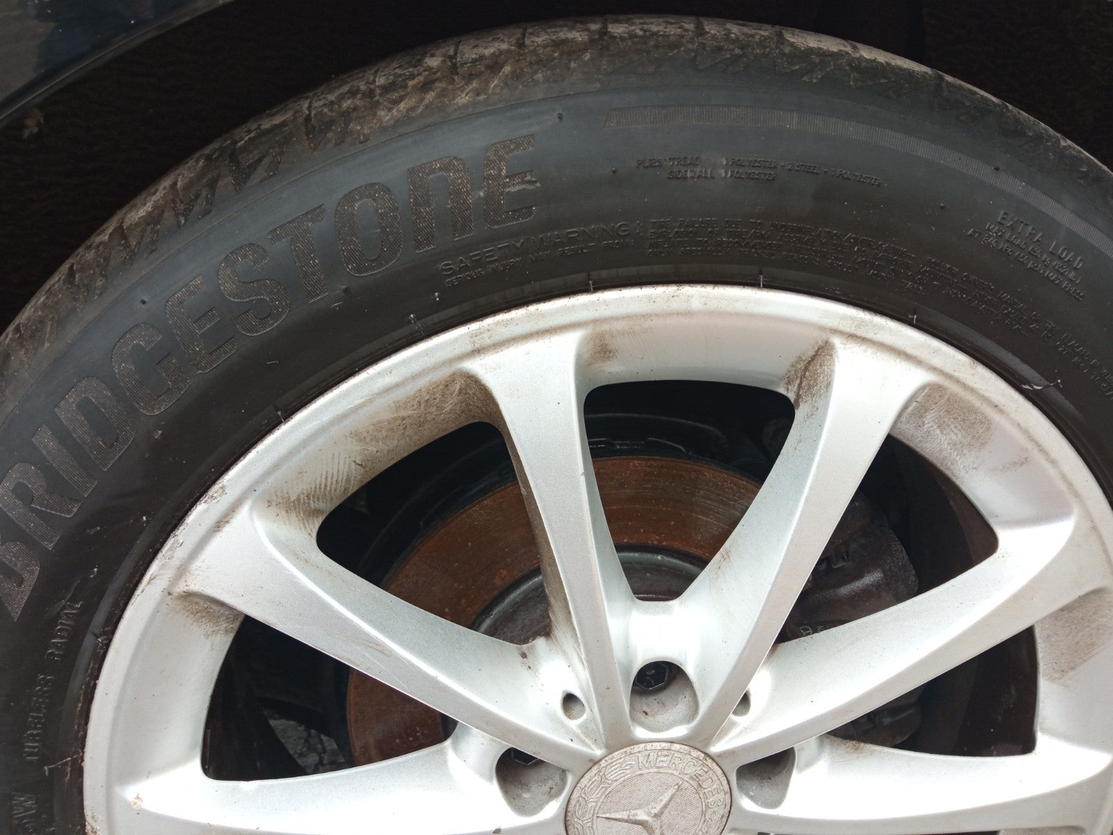✅Mercedes A Class W177 Sport Alloy Wheel With Tyre 205/55 R17 + Warranty A382 - Image 2