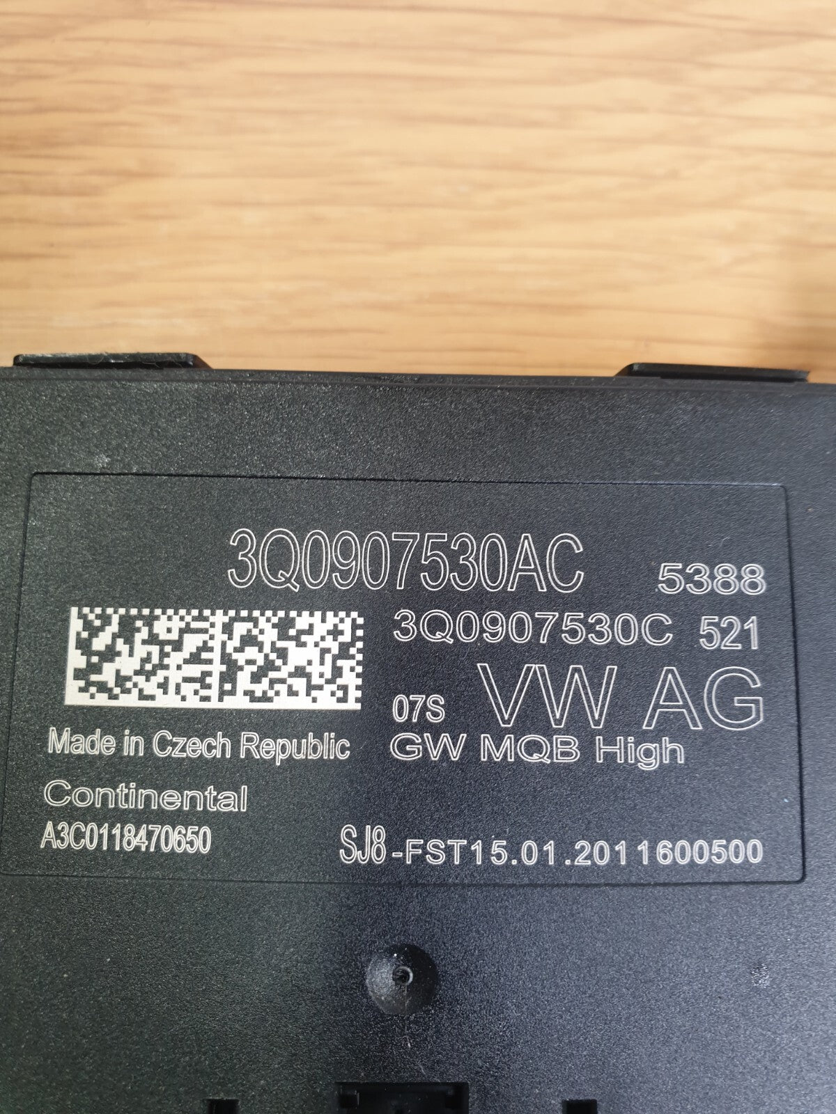 ✅AUDI A1 SPORT 1.0 PETROL 2020 GATEWAY CONTROL MODULE ECU 3Q0907530AC Warranty - Image 12