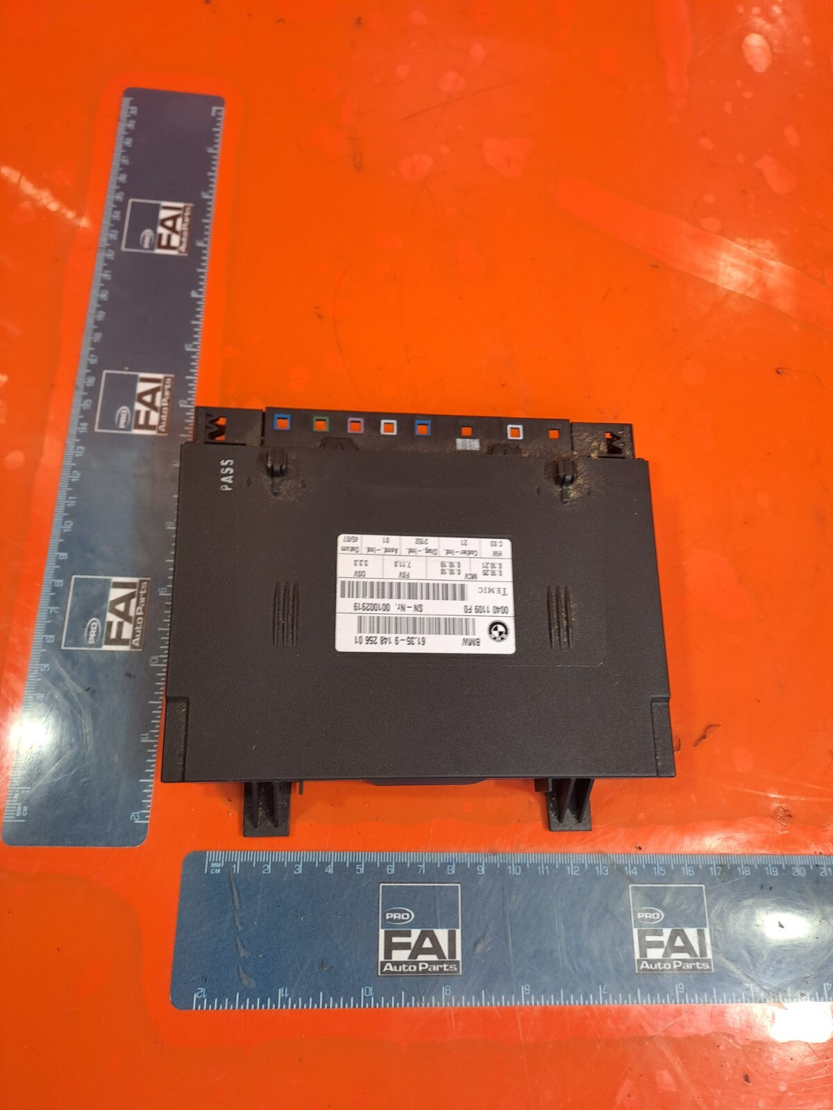✅2008 BMW 7 SERIES E66 SEAT CONTROL MODULE 9148256 + WARRANTY - Image 2