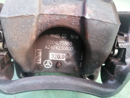 ✅2020 MERCEDES A CLASS W177 1.3P REAR LEFT BRAKE CALIPER A2474230800 A050 - Image 10
