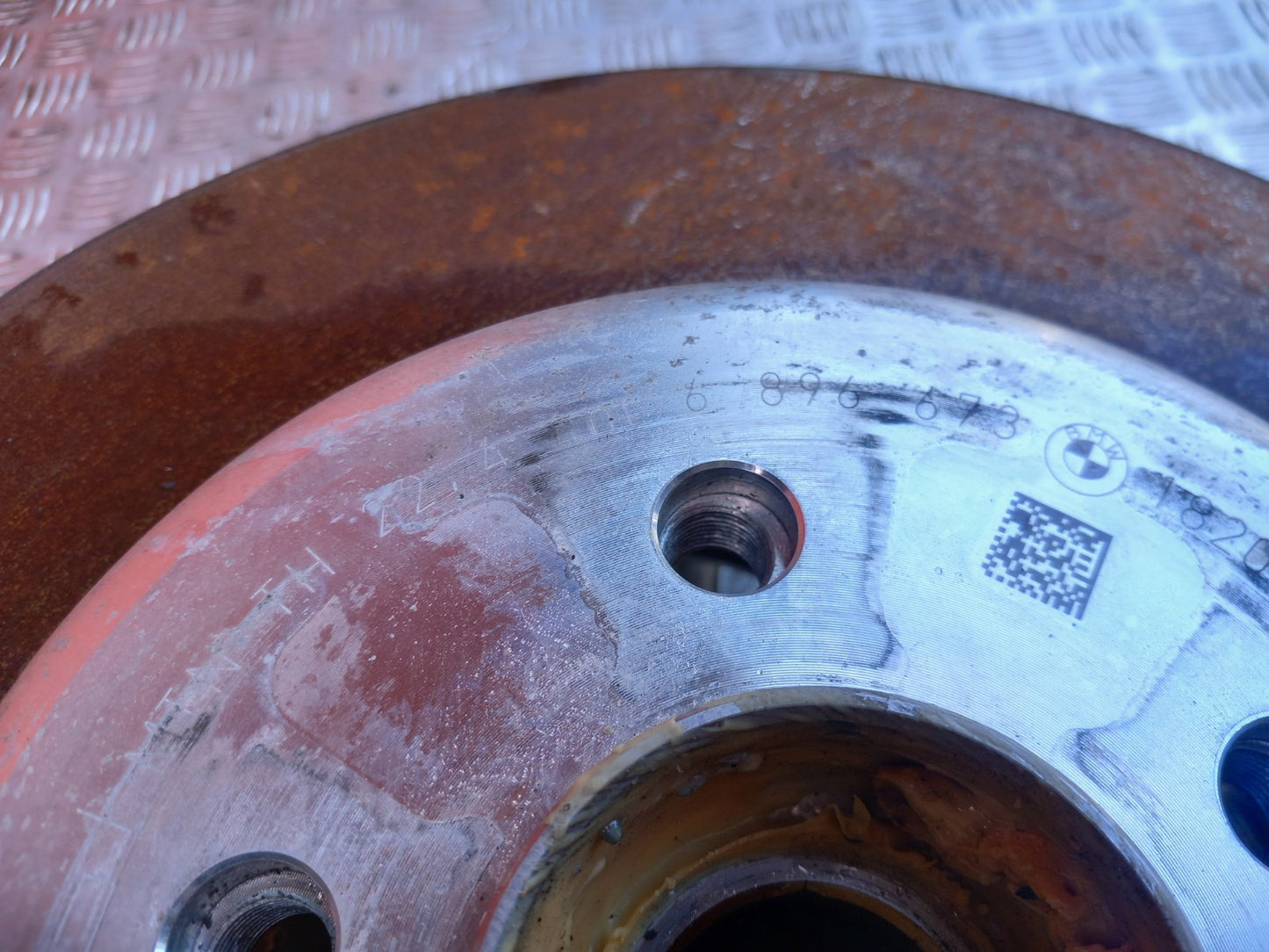 2025 BMW X5 G05 Front Right Brake Disc 6896673 Warranty A398 - Image 10