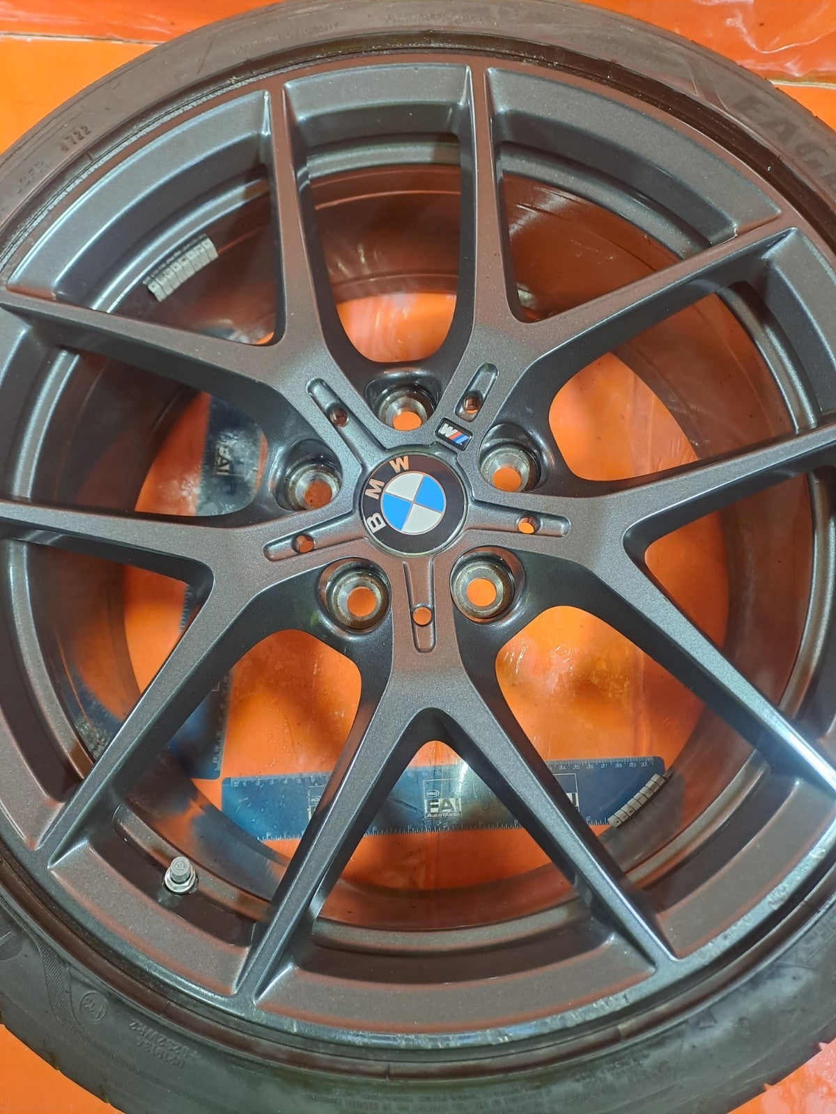 ✅2023 BMW 2 SERIES M SPORT F44 ALLOY WHEEL WITH TYRE 225/40 R18 + WARRANTY A295 - Image 3