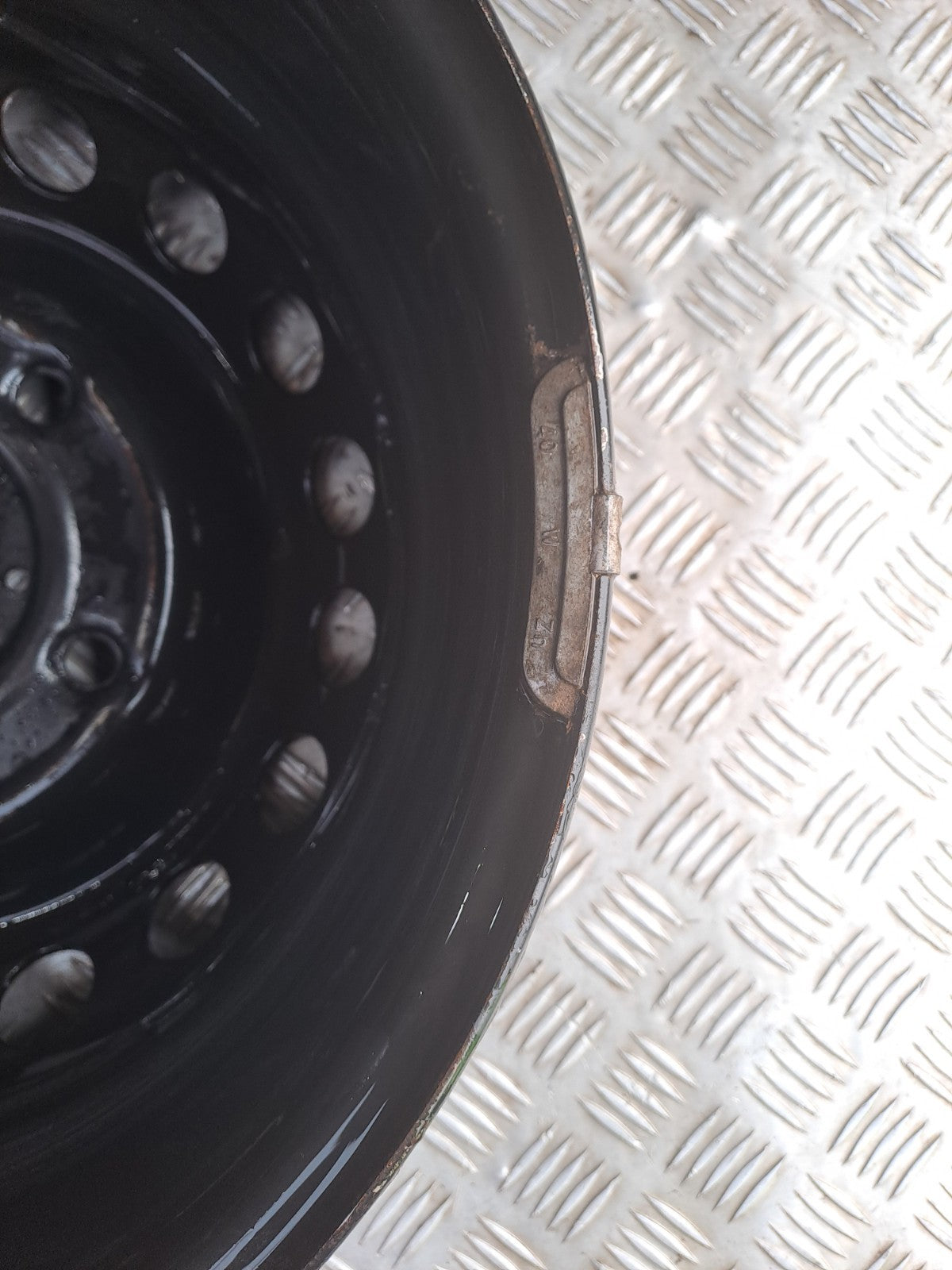 ✅2013 FORD TRANSIT CUSTOM BLACK STEEL WHEEL KK21-1015-CB + WARRANTY A350 - Image 12