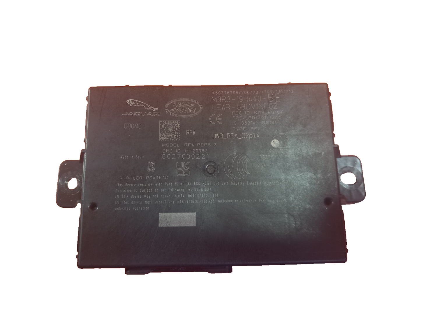 Land Rover Defender L663 3.0 Diesel 2025 Keyless Entry Control Module M9R319H440 - Image 1