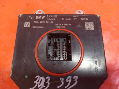 2019 BMW X3 G01 Headlight Control Module 8491414 Warranty A393 - Image 3