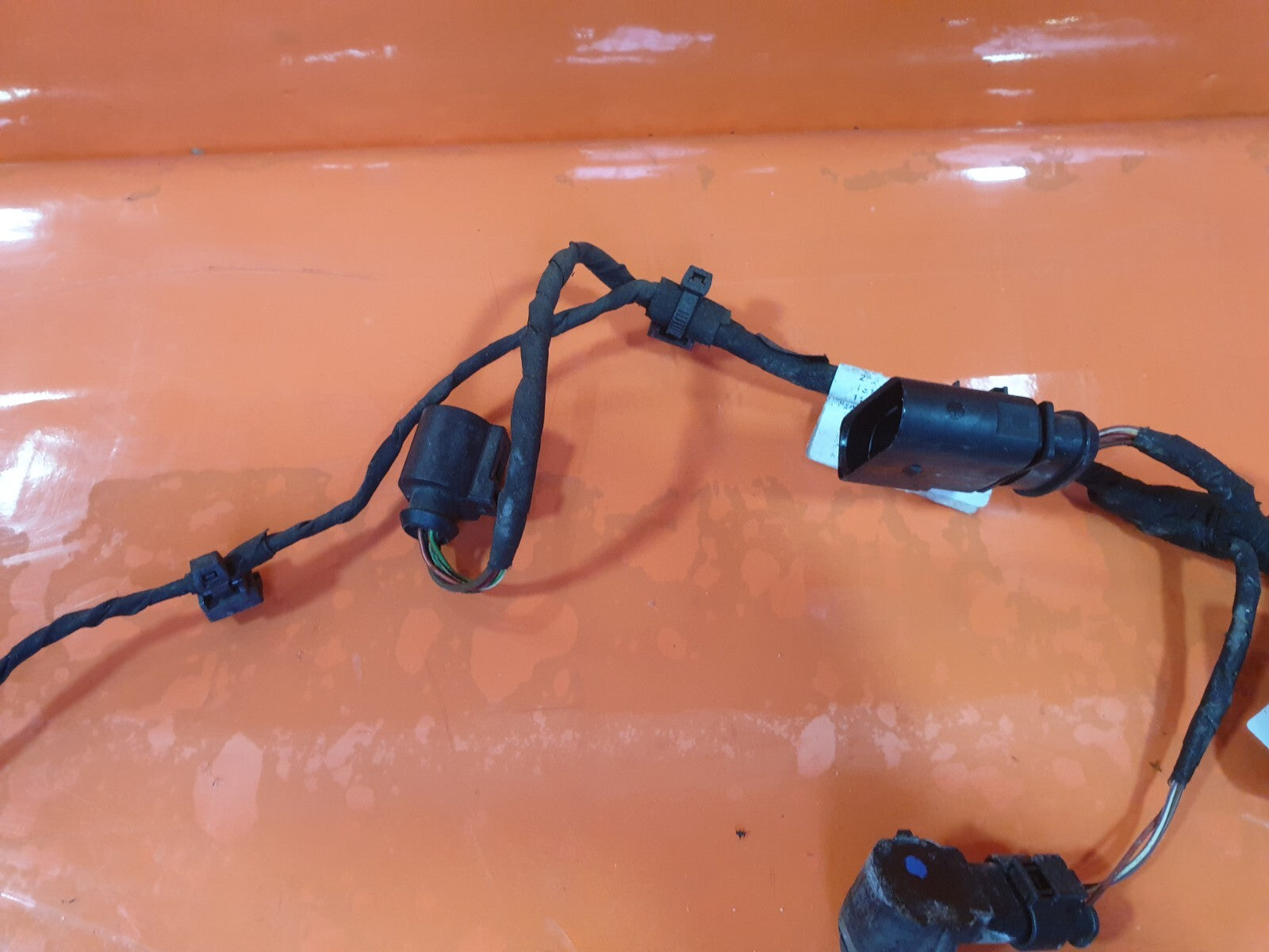 AUDI Q7 S-LINE 3.0 DIESEL 2010 REAR BUMPER PARKING SENSOR WIRING LOOM HARNESS - Image 5