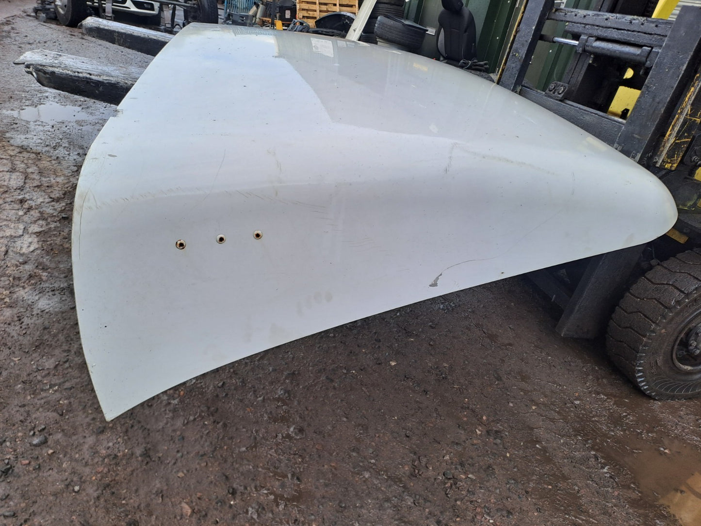 ✅2003 VOLVO FL 5.5 DIESEL CAB AIR DEFLECTOR WHITE + WARRANTY A324 - Image 9