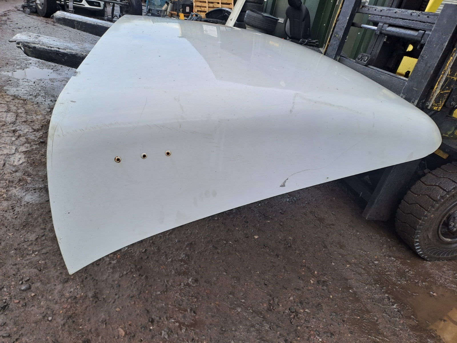 ✅2003 VOLVO FL 5.5 DIESEL CAB AIR DEFLECTOR WHITE + WARRANTY A324 - Image 9
