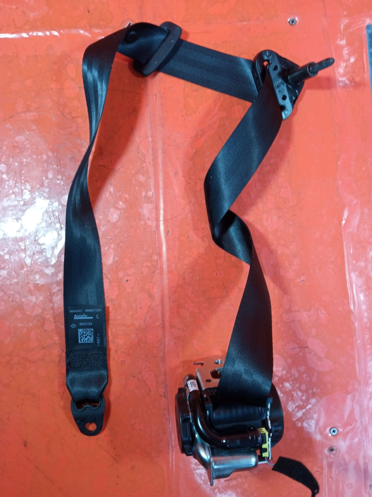✅Dacia Duster Journey 1.3 Petrol 2024 Front Left Seat Belt 868853720R Warranty - Image 3
