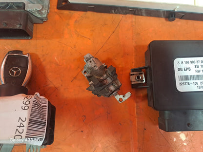 ✅2012 MERCEDES B CLASS W246 1.8 CDI DIESEL ECU KIT LOCK SET MODULE KEY +WARRANTY - Image 7