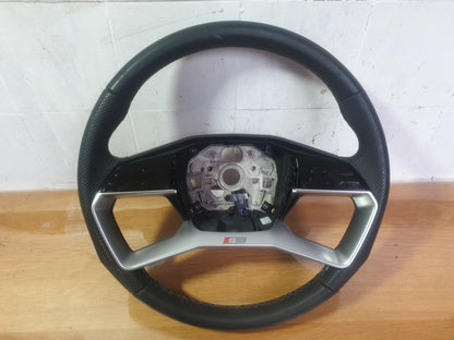 ✅2023 AUDI Q4 E-TRON MULTIFUNCTION LEATHER STEERING WHEEL 89A419091F A206 - Image 1