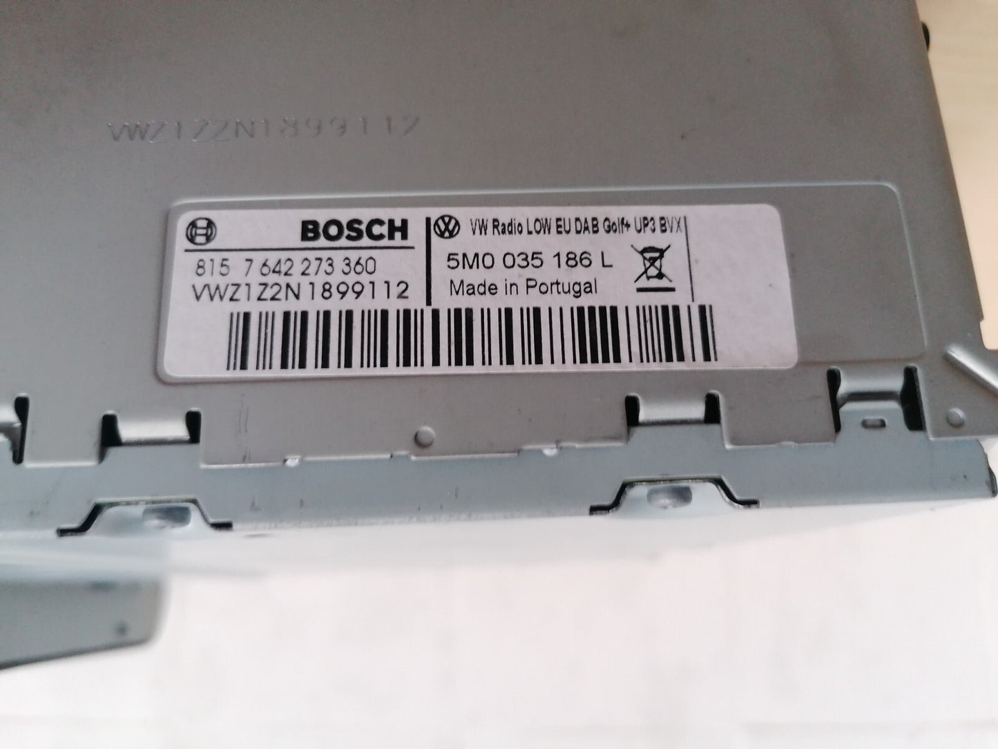 VW POLO 1.2 PETROL 2014 STEREO RADIO CD PLAYER HEAD UNIT 5M0035186L - Image 11
