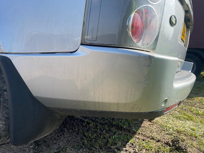 ✅2005 RANGE ROVER VOGUE L322 4.4P REAR BUMPER SILVER + WARRANTY  A274 - Image 6